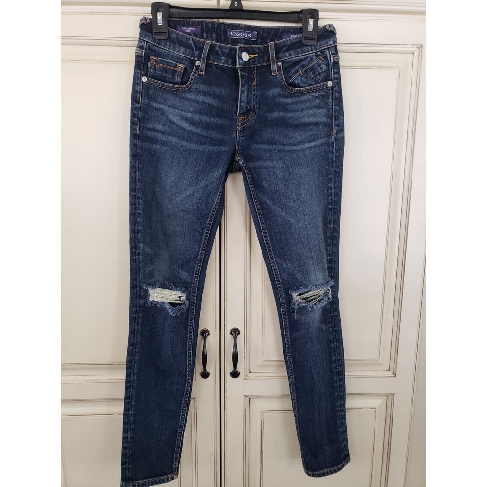 Vigoss Skinny Jeans The Jagger ‎ 26x29 Distressed Blue